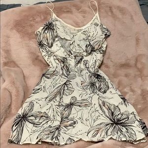 lauren conrad ruffle butterfly dress